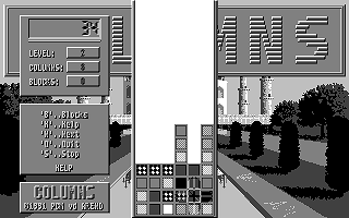 Columns atari screenshot